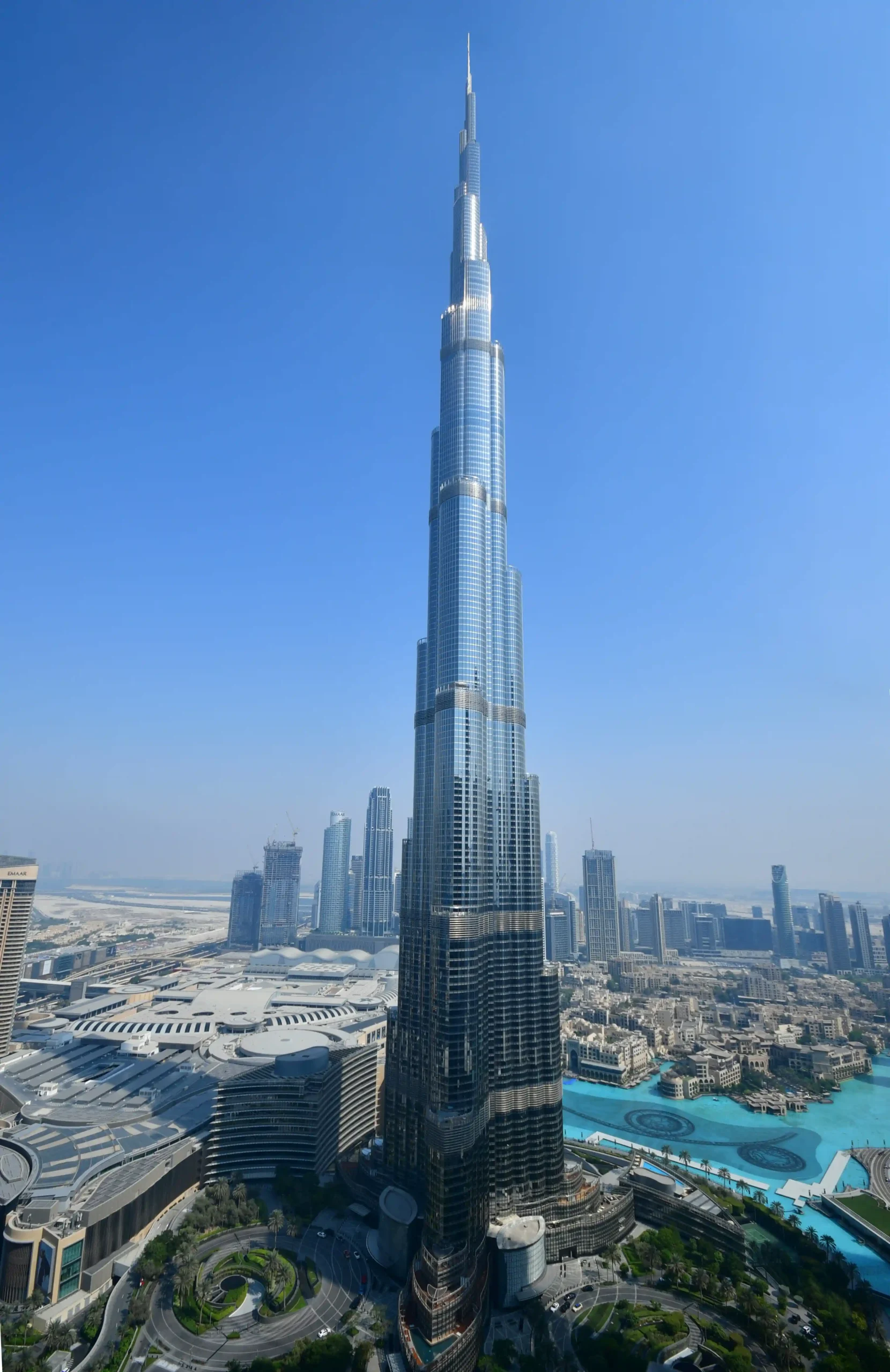 Burj Khalifa: Facts, Height, History, and Design of the World’s Tallest Building burj khalifa close up scaled