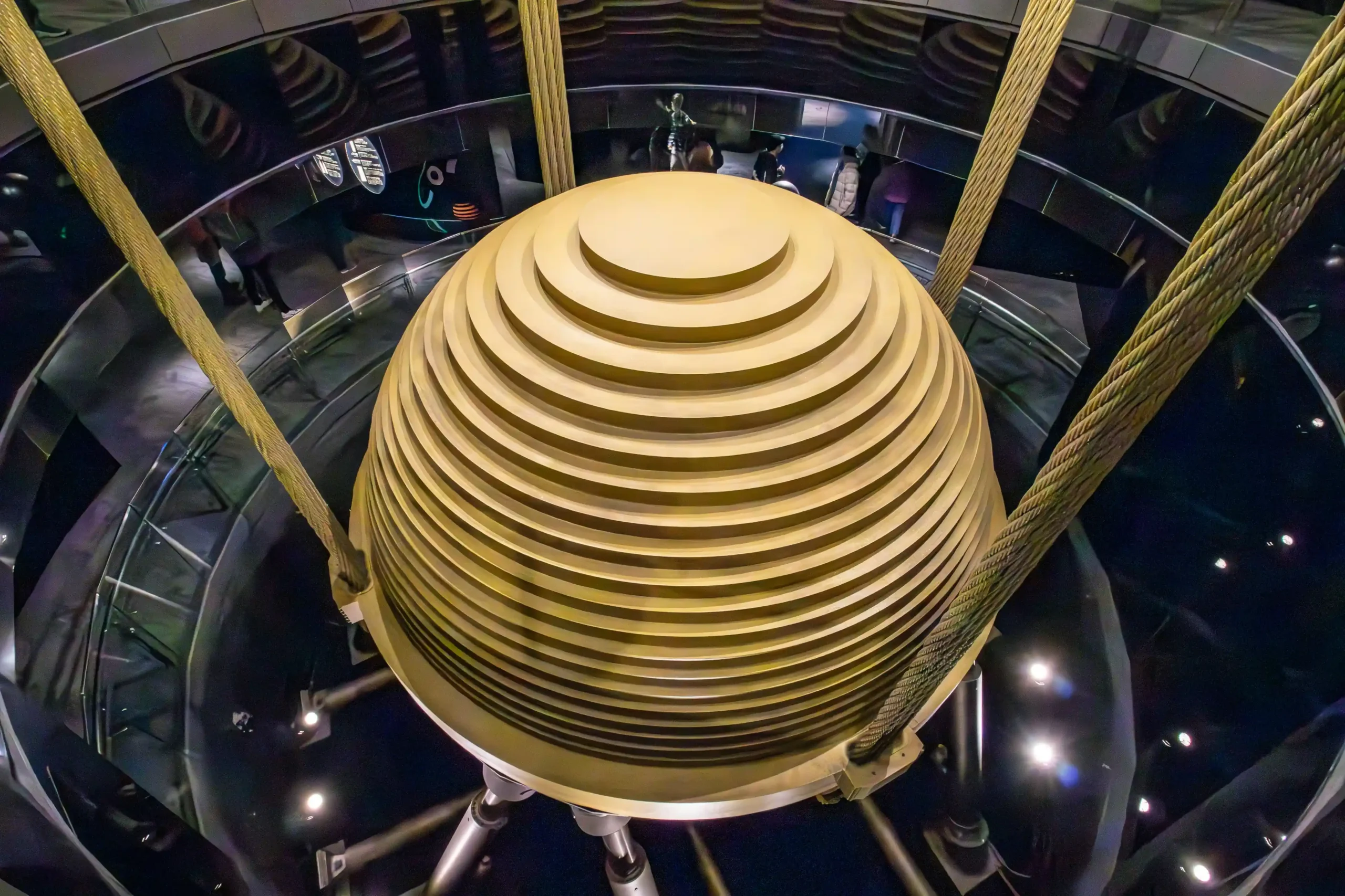 Taipei 101 Skyscraper Guide: Stats, Engineering, and Fun Facts taipei 101 tuned mass damper scaled