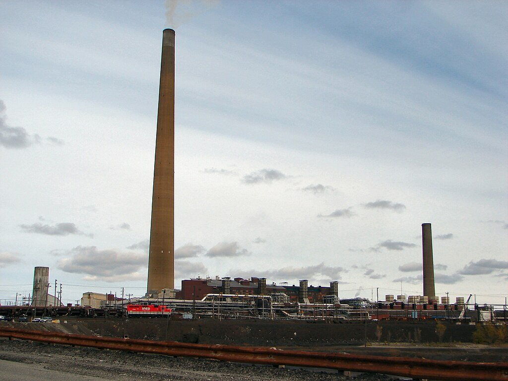 The 5 Tallest Chimneys in the World Inco Superstack towering above Sudbury, Canada