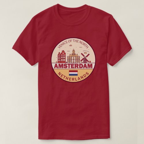 Merch Merch amsterdam skyline t shirt