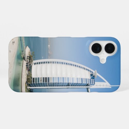Burj Al Arab Dubai iPhone case featuring the famous coastal skyscraper