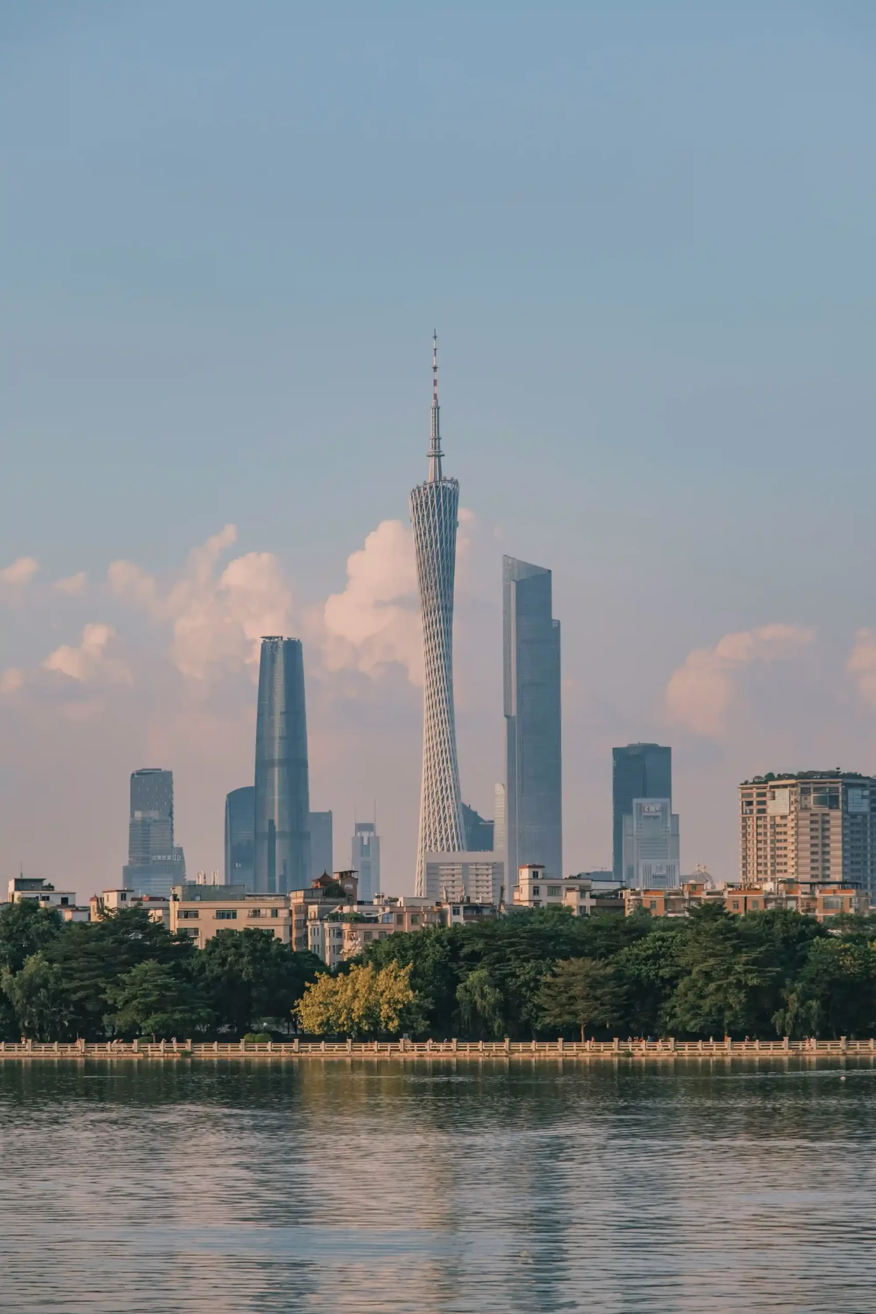 The Canton Tower located in Guangzhou, China