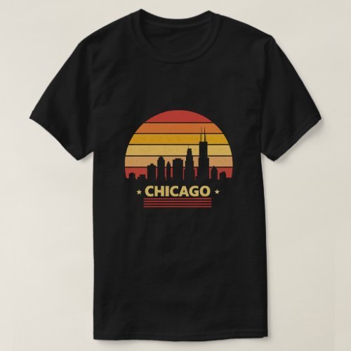 Merch Merch chicago skyline t shirt