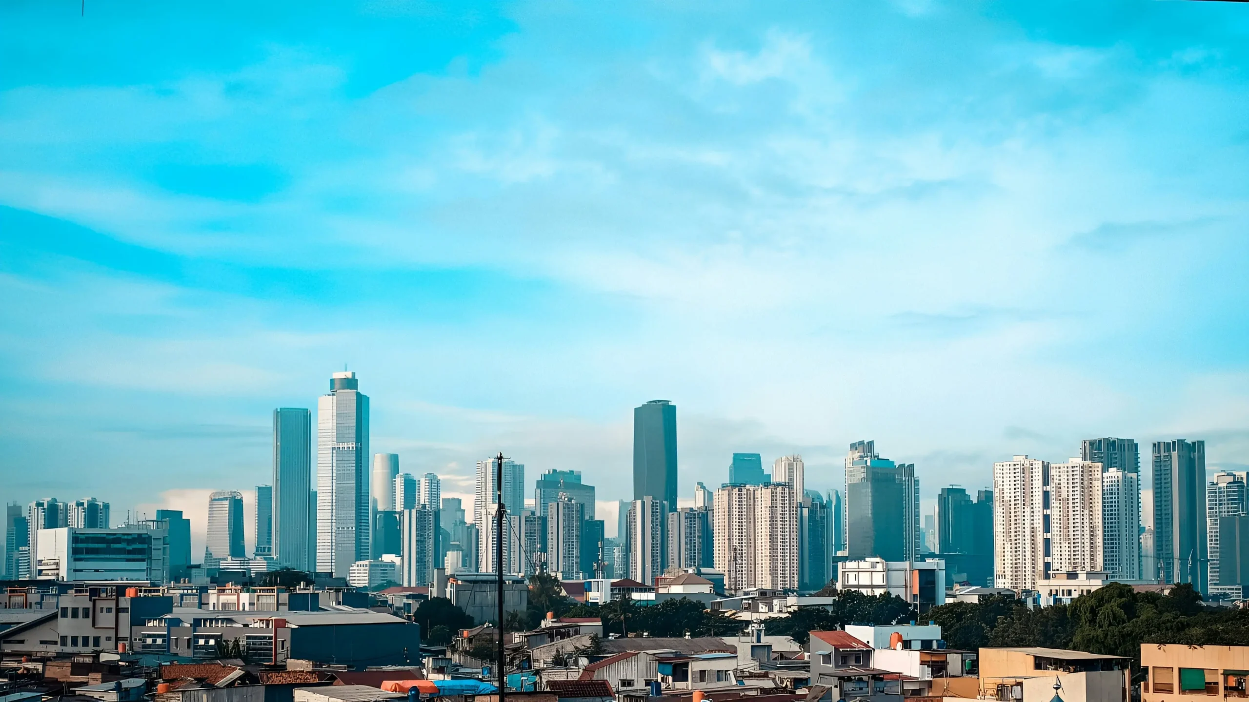 Top 10 Countries with the Most Skyscrapers in the World 2025 Jakarta skyline on a beautiful day