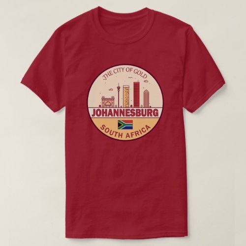 Merch Johannesburg skyline T-shirt
