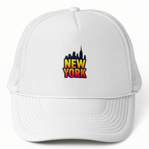 Merch New York hat featuring a sleek and minimalist design