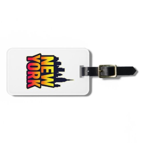 Merch Merch new york luggage tag