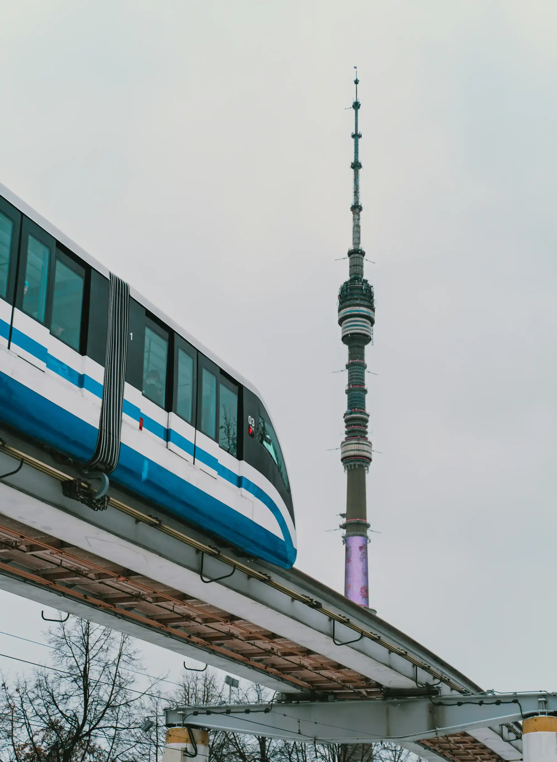 The 10 Tallest Towers in the World (No Buildings) Ostankino Tower rising high above Moscow, Russia