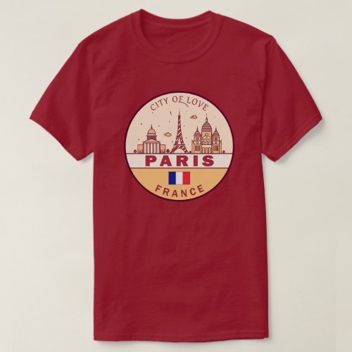 Merch Merch paris skyline t shirt