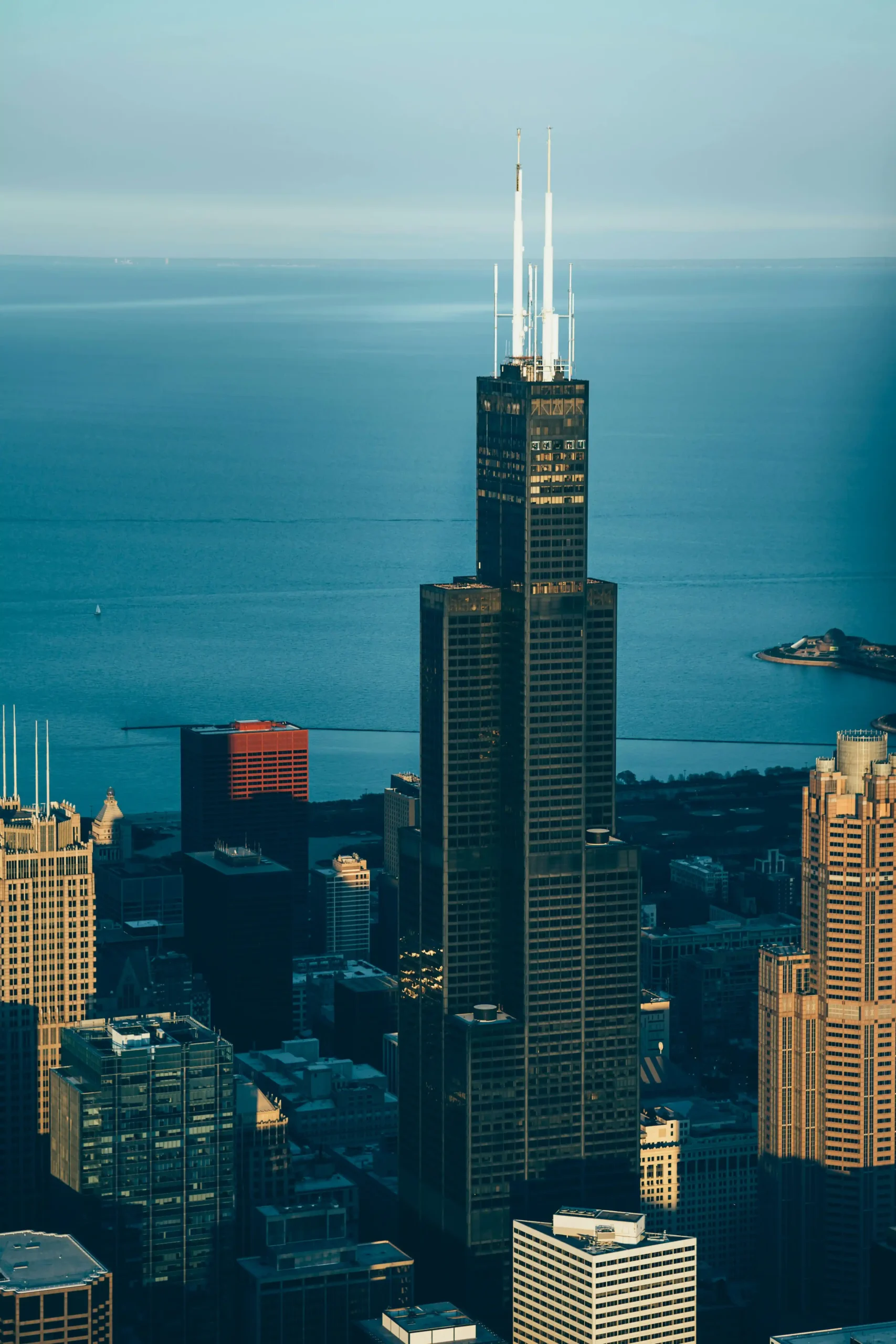 Willis Tower: Fun Facts and Information willis tower above city 1 scaled