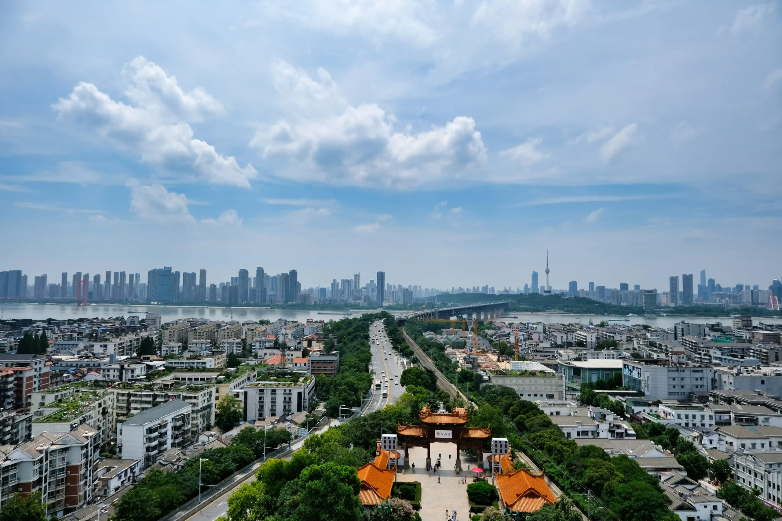 Top 10 Cities with the Most Skyscrapers in the World 2025 Wuhan skyline located in China