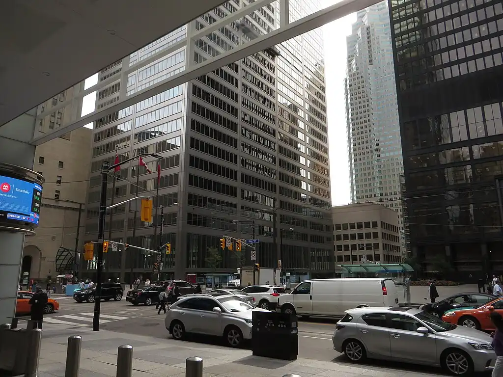 Commerce Court and downtown Toronto