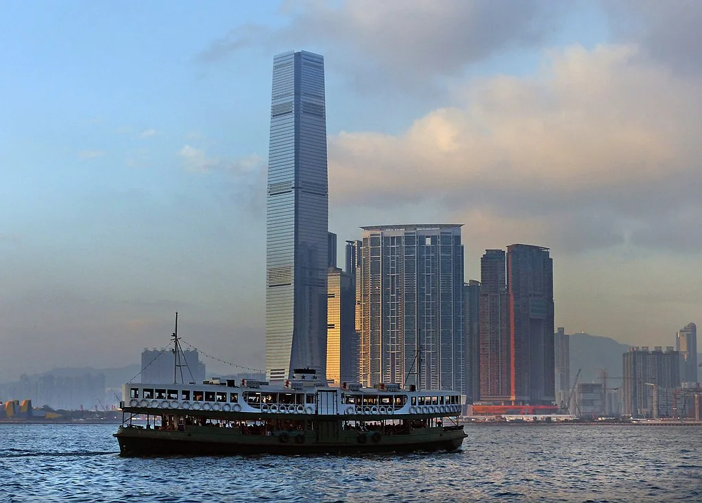 International Commerce Centre skyscraper located in Hong Kong