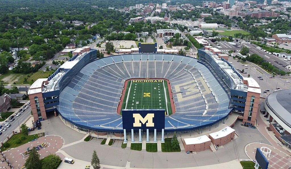 The 5 Largest Stadiums in the World Michigan Stadium USA