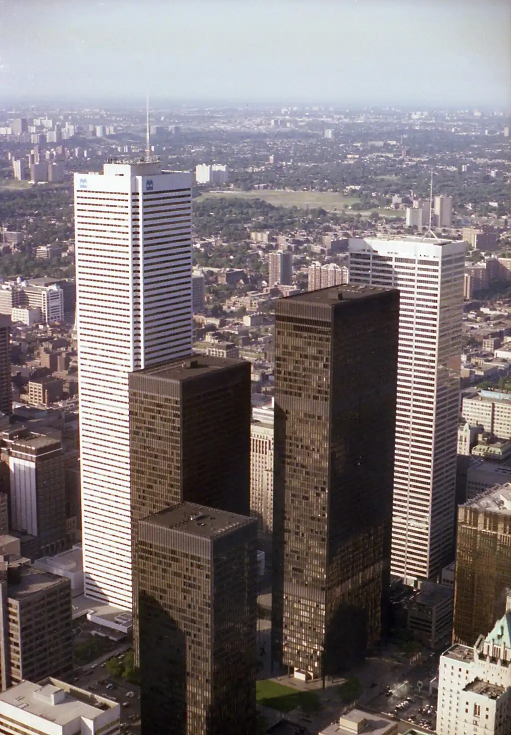 Commerce Court West Skyscraper, located in Toronto
