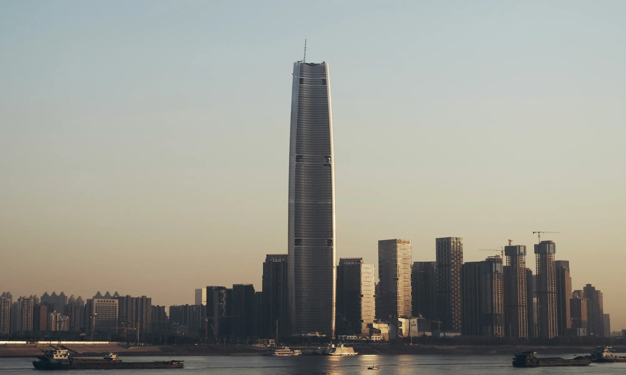 Wuhan Greenland Center Skyscraper located in China